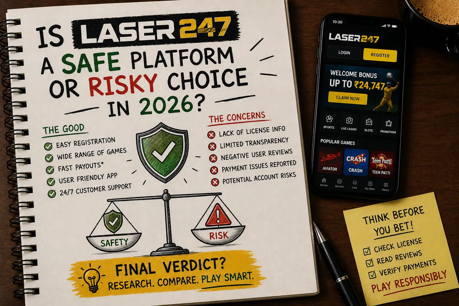 Is Laser247 a Safe Platform or Risky Choice in 2026