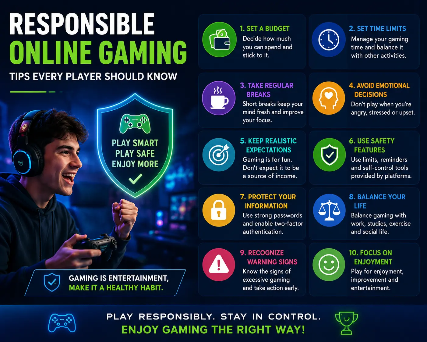 Responsible Online Gaming Tips