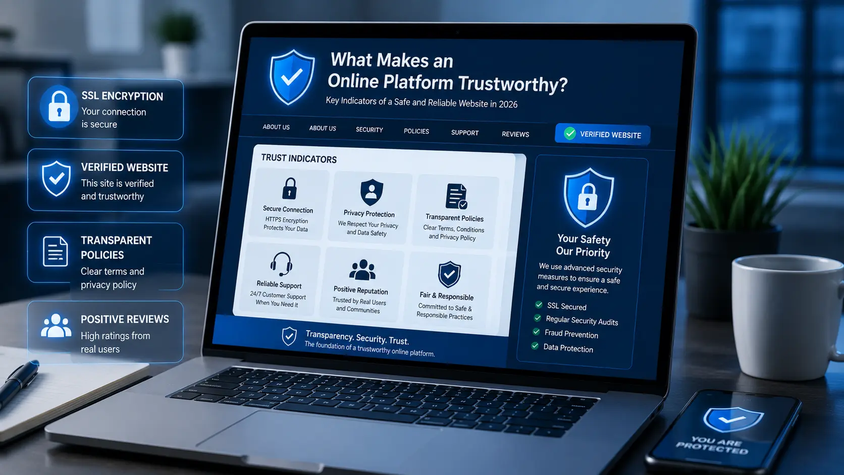 Trustworthy Online Platform