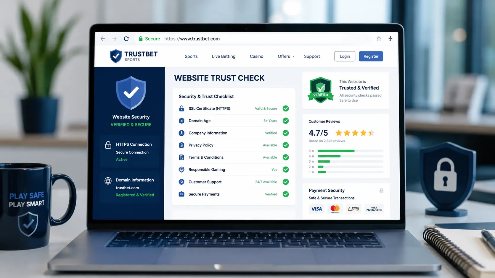 trustworthy betting website