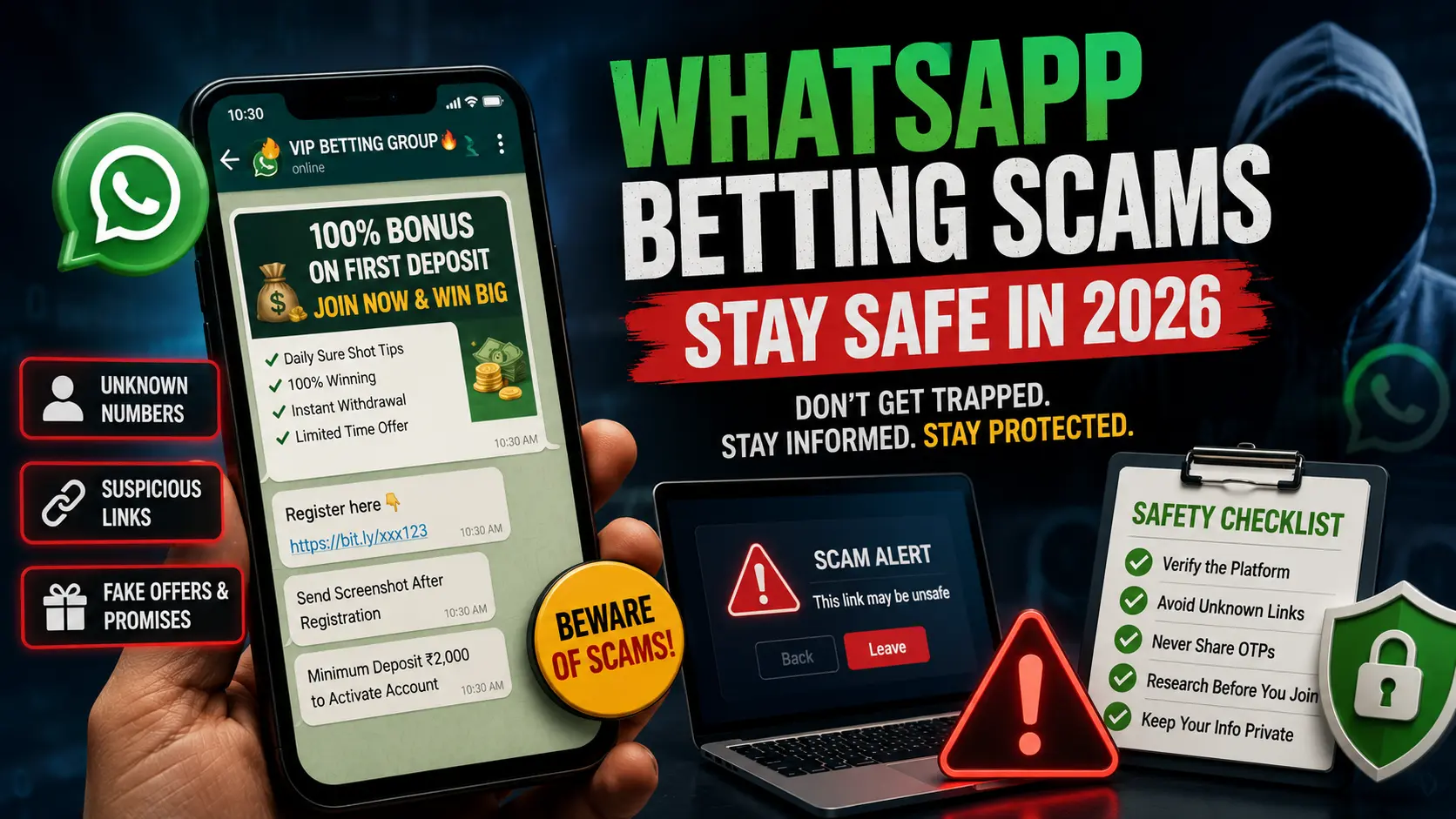 whatsapp betting scam